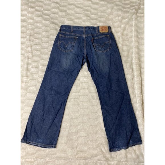 LEVIS 527 Low Boot Cut 38 X 30 (36x30 msrd) JEANS Mens - Picture 4 of 12